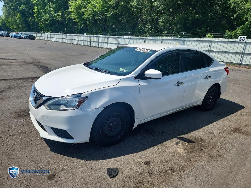 2017 NISSAN SENTRA S – Lot 57070436 auction photo