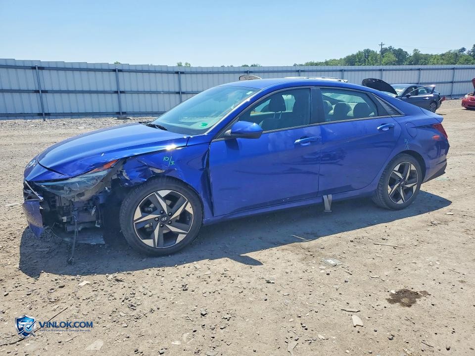 2023 HYUNDAI ELANTRA SEL – Lot 57071016 auction photo