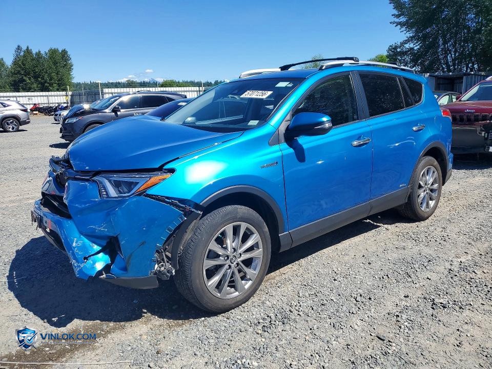 2016 TOYOTA RAV4 HV LIMITED – Lot 57071256 auction photo