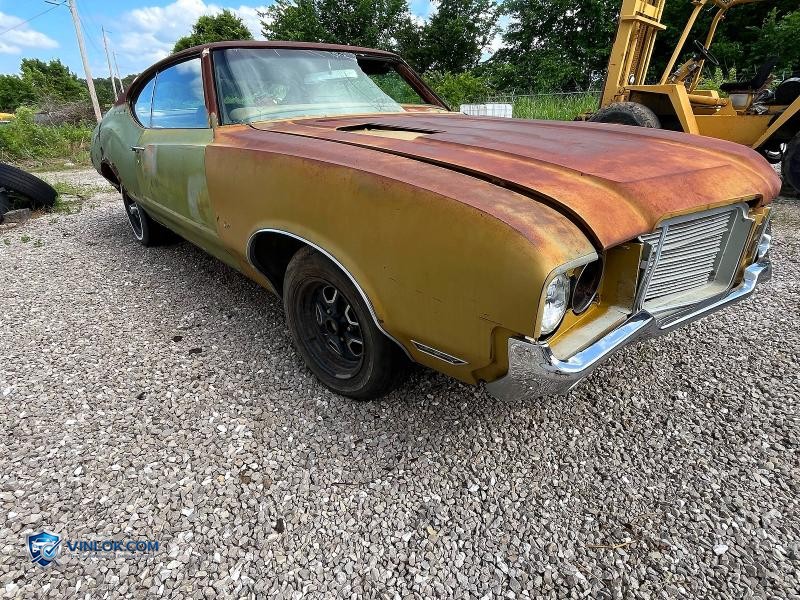 1971 OLDSMOBILE CUTLASS 2 DOOR COUPE – Lot 57072146 auction photo