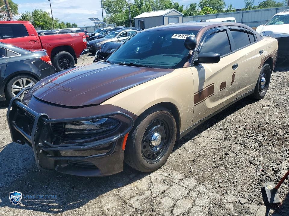 2016 DODGE CHARGER POLICE – Lot 57076026 auction photo