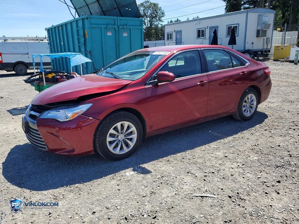 2016 TOYOTA CAMRY LE – Lot 57077146 auction photo