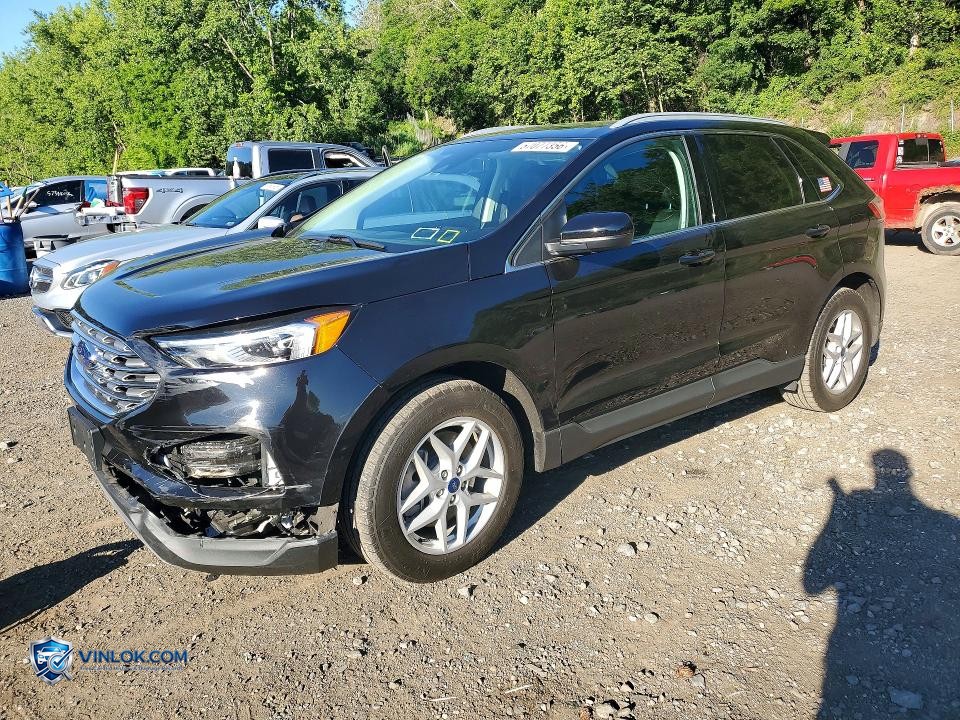 2021 FORD EDGE SEL – Lot 57077356 auction photo