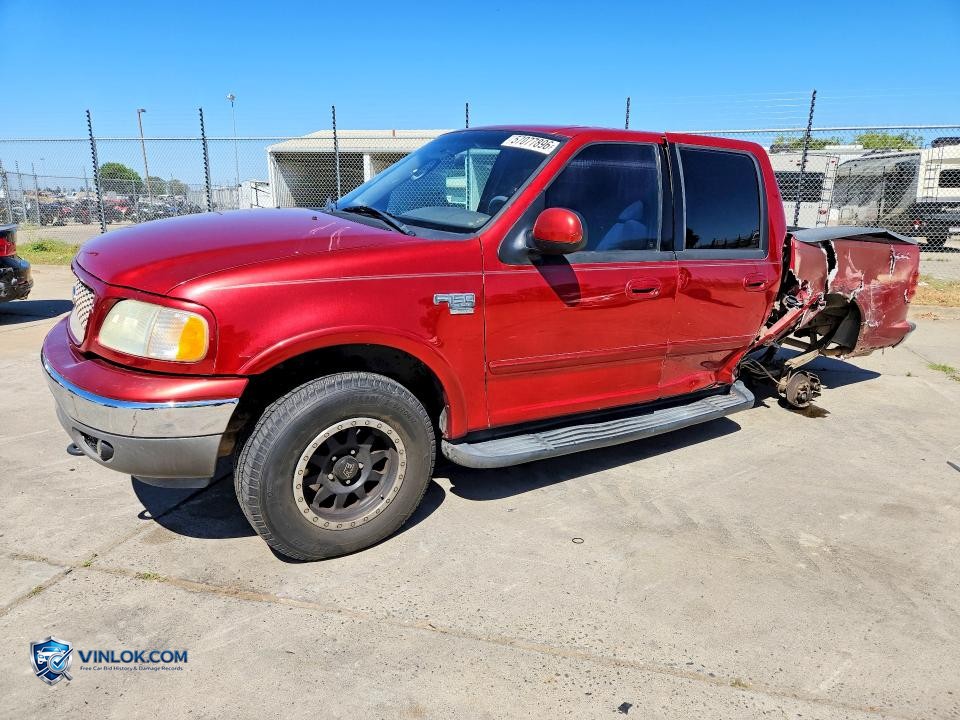2002 FORD F150 SUPERCREW – Lot 57077896 auction photo