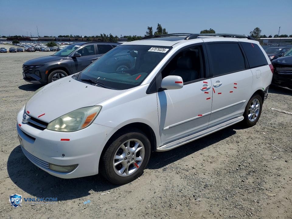 2004 TOYOTA SIENNA XLE LIMITED 7 PASSENGER – Lot 57079326 auction photo