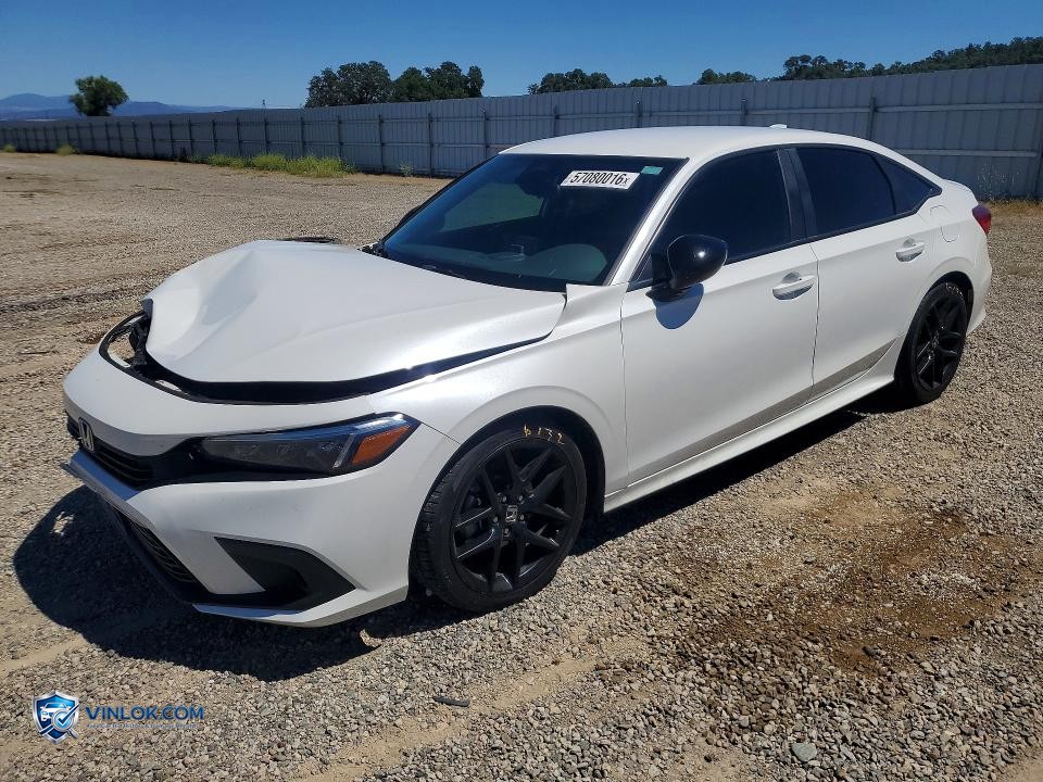 2023 HONDA CIVIC SPORT – Lot 57080016 auction photo