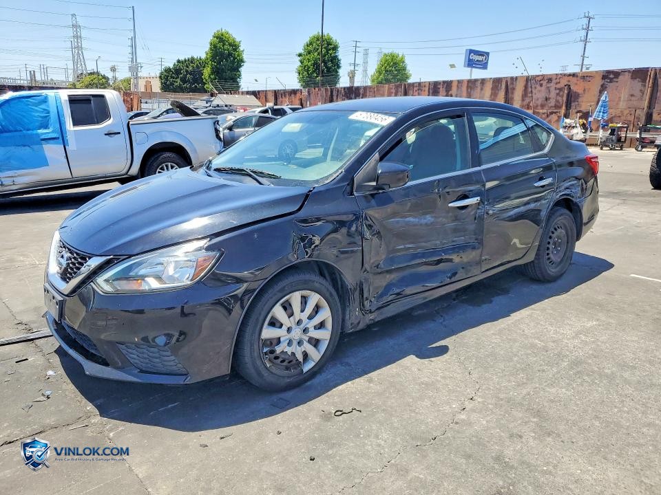 2017 NISSAN SENTRA S – Lot 57080456 auction photo