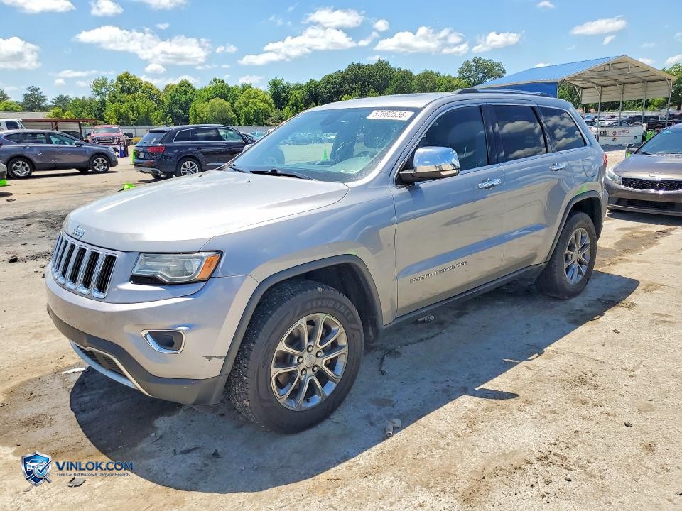 2014 JEEP GRAND CHEROKEE LIMITED – Lot 57080556 auction photo