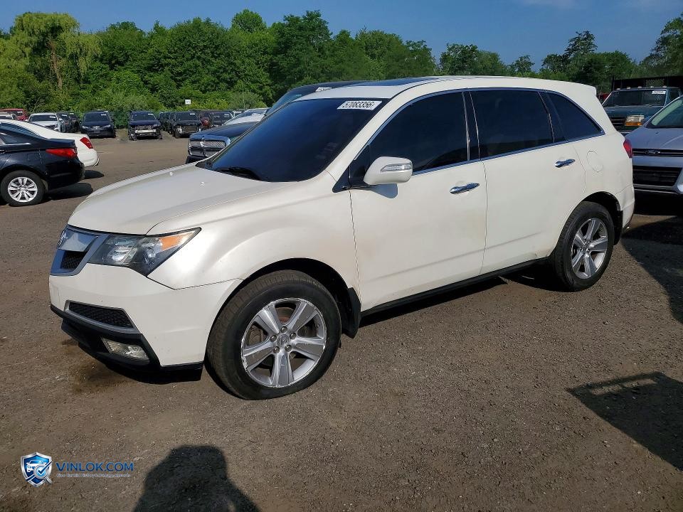 2010 ACURA MDX – Lot 57083356 auction photo