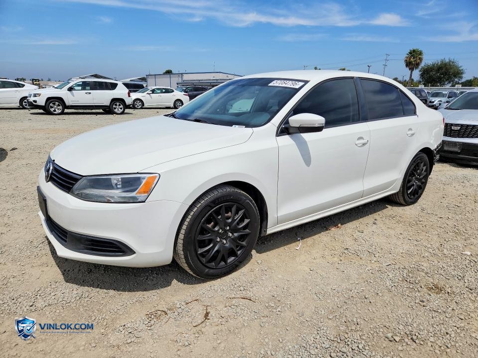 2012 VOLKSWAGEN JETTA SE – Lot 57084796 auction photo