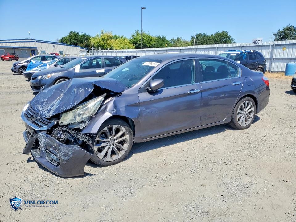 2015 HONDA ACCORD SPORT – Lot 57085016 auction photo