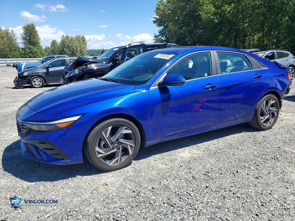 2024 HYUNDAI ELANTRA LIMITED – Lot 57085856 auction photo