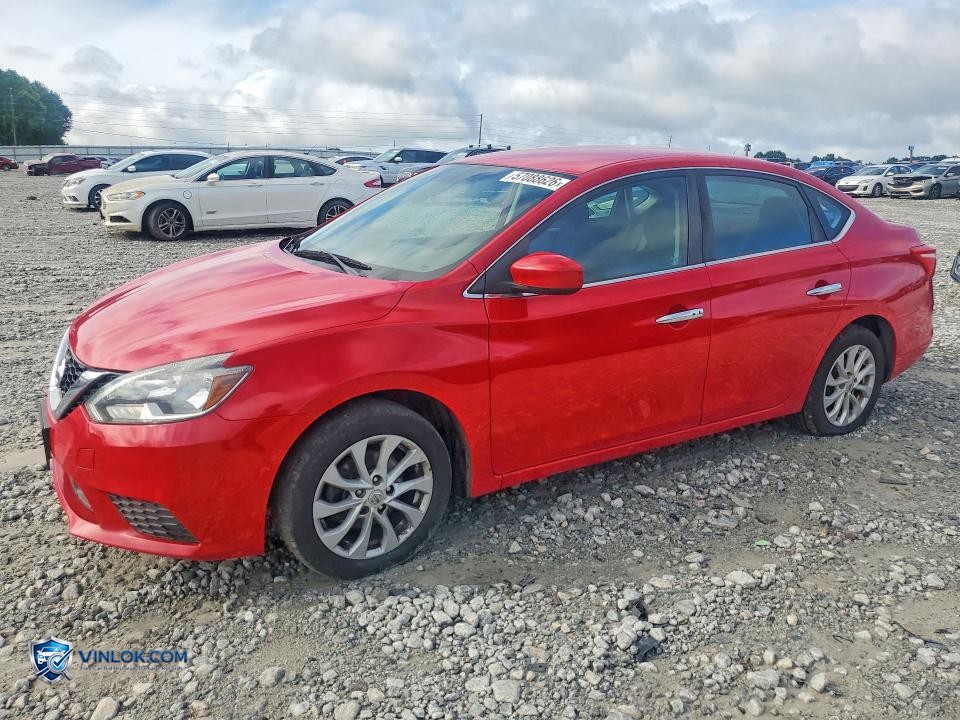 2018 NISSAN SENTRA SV – Lot 57088626 auction photo