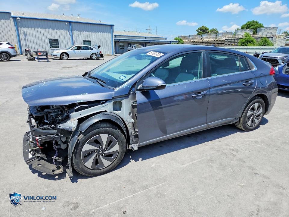 2019 HYUNDAI IONIQ HYBRID SEL – Lot 57090406 auction photo