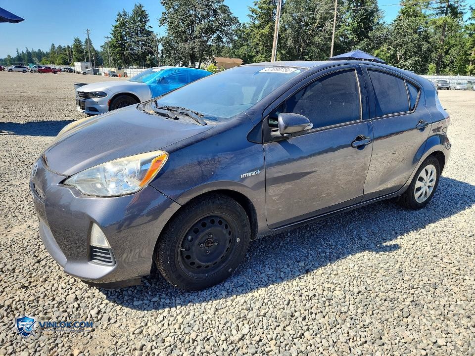 2014 TOYOTA PRIUS C TWO – Lot 57090756 auction photo