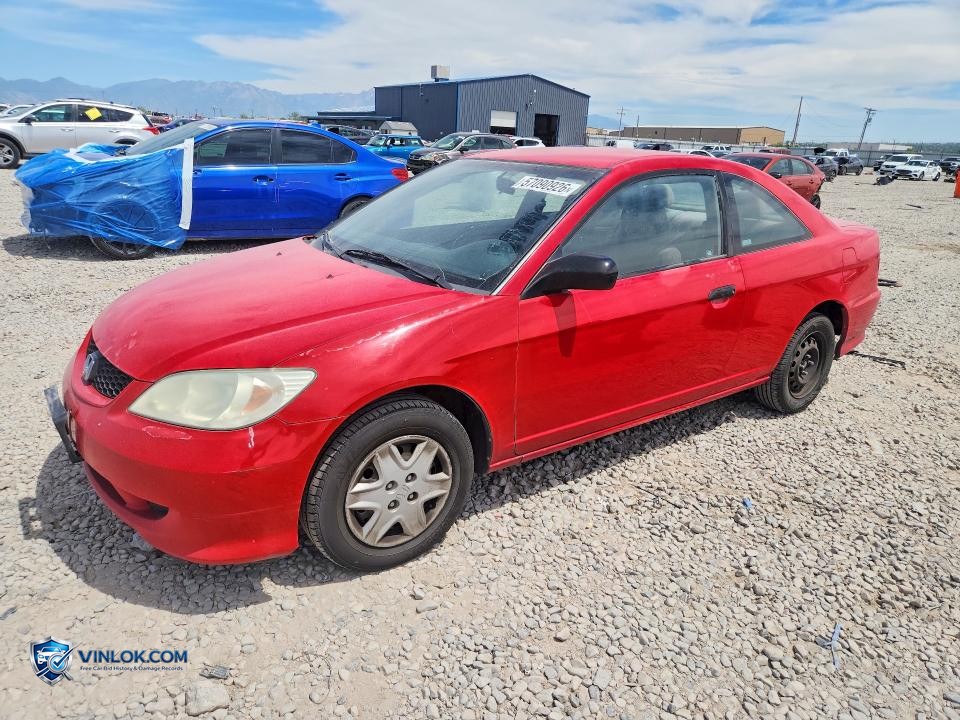 2005 HONDA CIVIC DX VP – Lot 57090926 auction photo