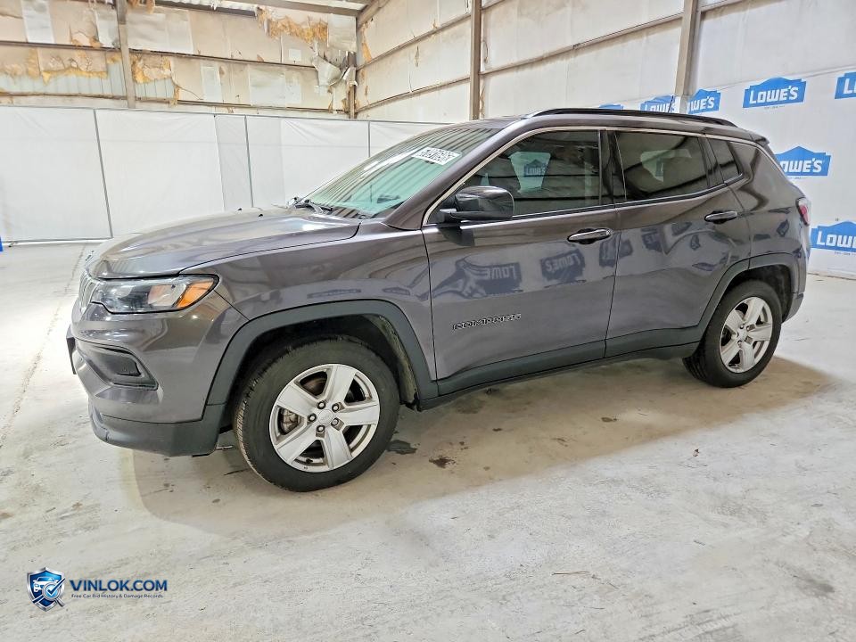 2022 JEEP COMPASS LATITUDE – Lot 57091696 auction photo