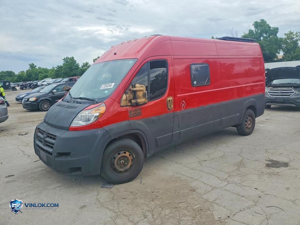 2015 RAM PROMASTER 2500 2500 HIGH – Lot 57093046 auction photo