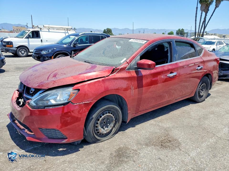 2019 NISSAN SENTRA SV – Lot 57093056 auction photo