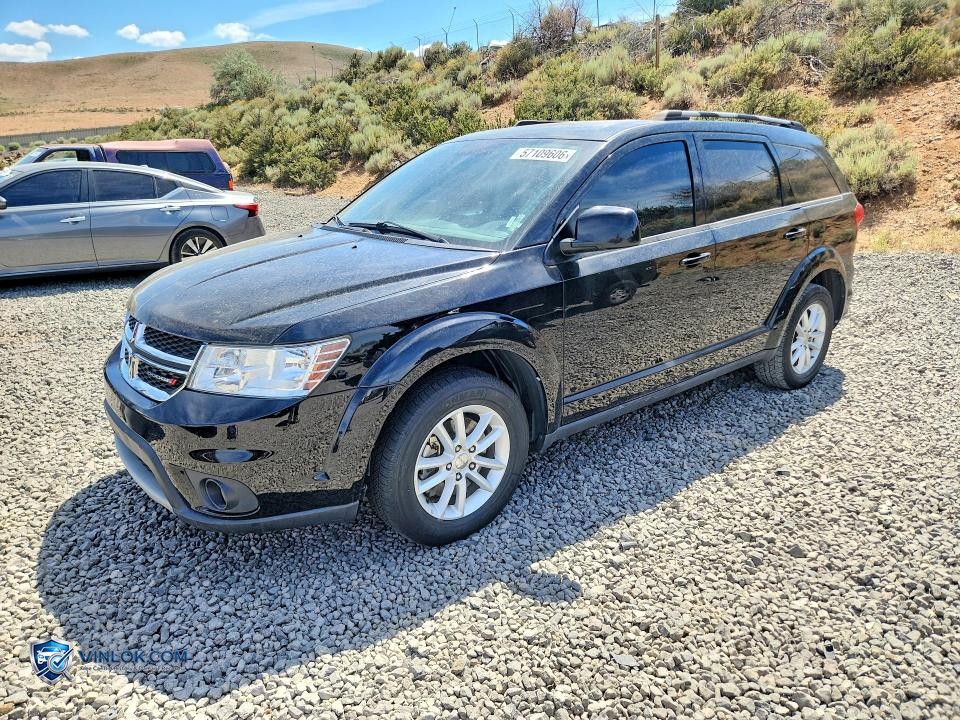 2017 DODGE JOURNEY SXT – Lot 57109606 auction photo