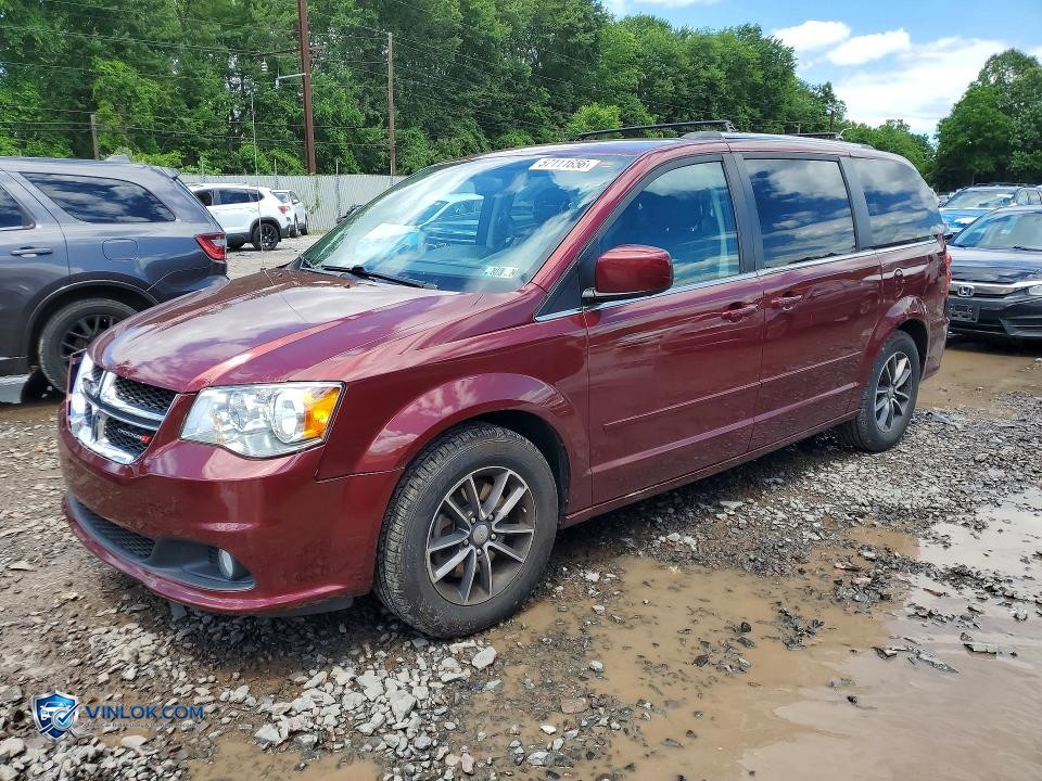 2017 DODGE GRAND CARAVAN SXT – Lot 57111656 auction photo