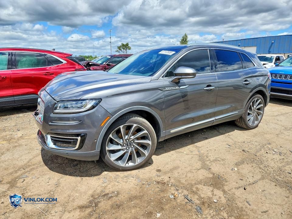 2019 LINCOLN NAUTILUS RESERVE – Lot 57112656 auction photo