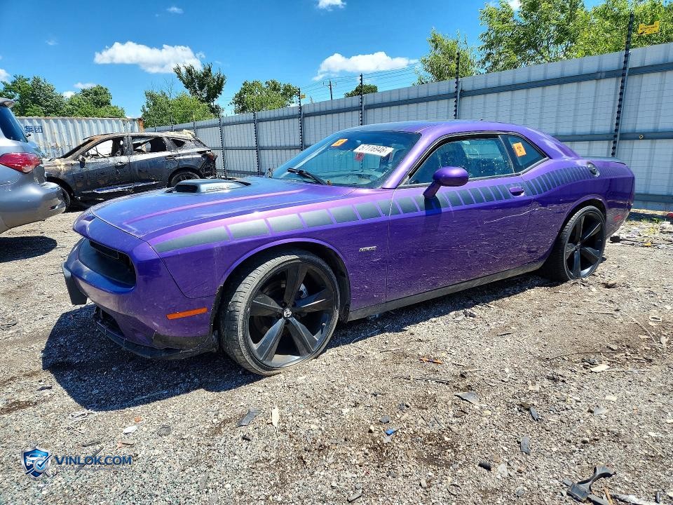 2016 DODGE CHALLENGER R – Lot 57116946 auction photo