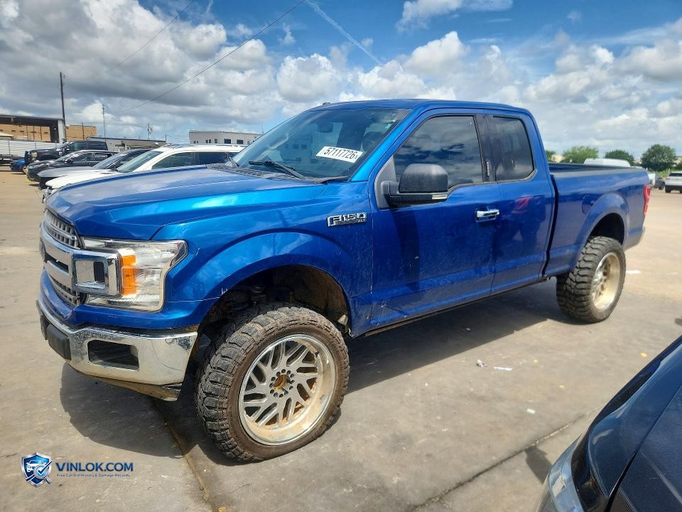 2018 FORD F150 SUPER CAB – Lot 57117726 auction photo