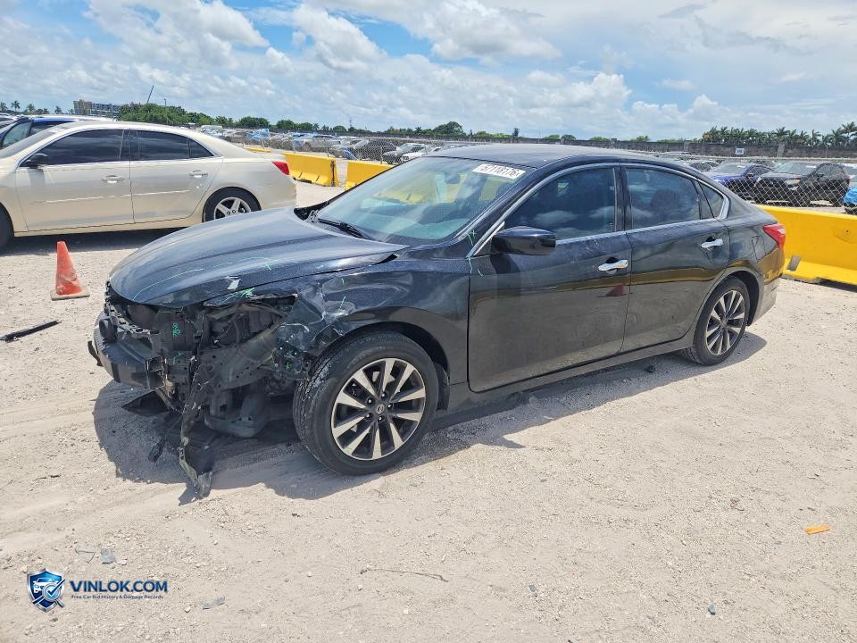 2017 NISSAN ALTIMA 2.5 SV – Lot 57118176 auction photo