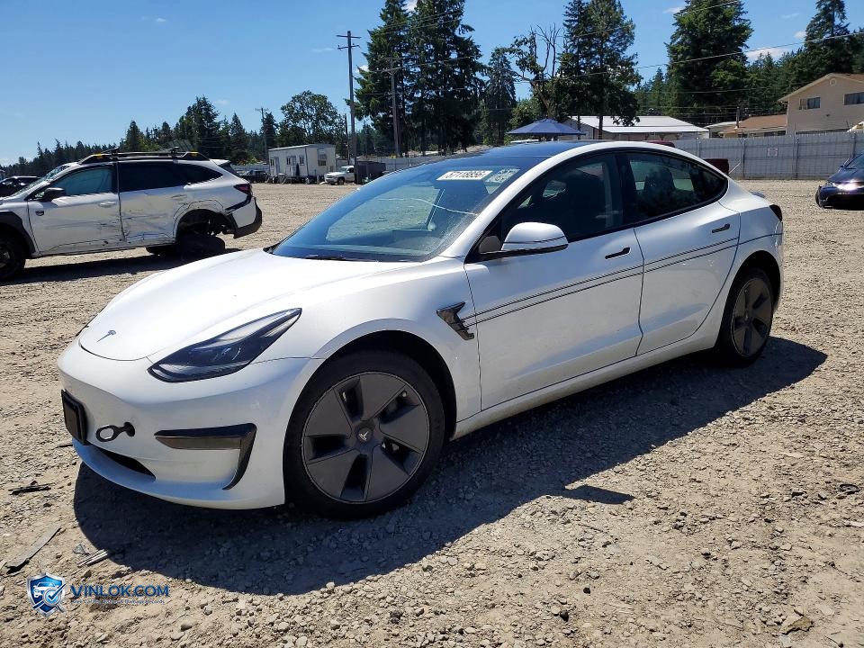 2023 TESLA MODEL 3 – Lot 57118856 auction photo