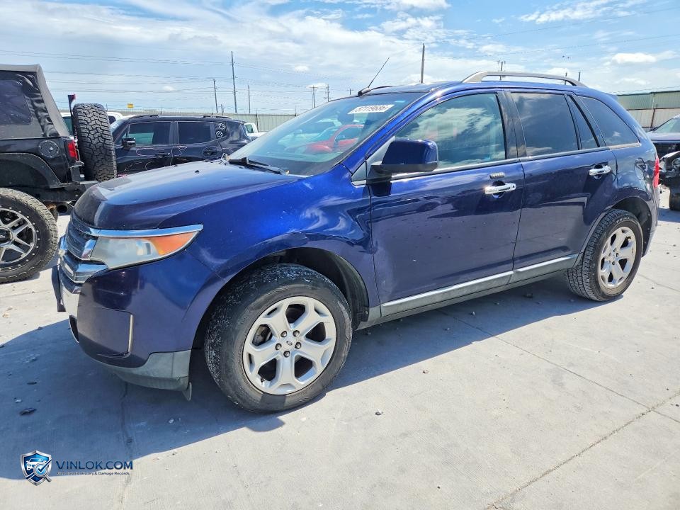 2011 FORD EDGE SEL – Lot 57119686 auction photo