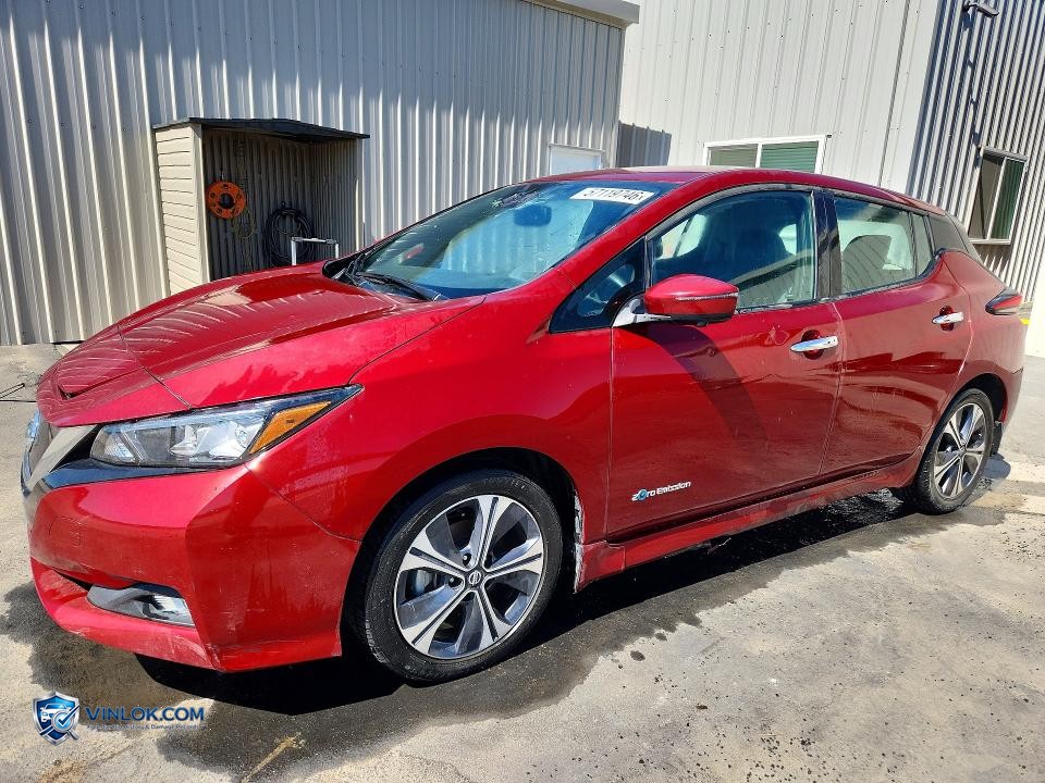 2018 NISSAN LEAF SL – Lot 57119746 auction photo