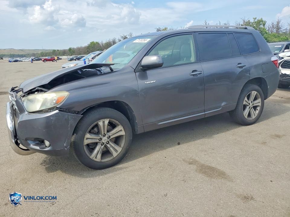 2008 TOYOTA HIGHLANDER SPORT – Lot 57120266 auction photo