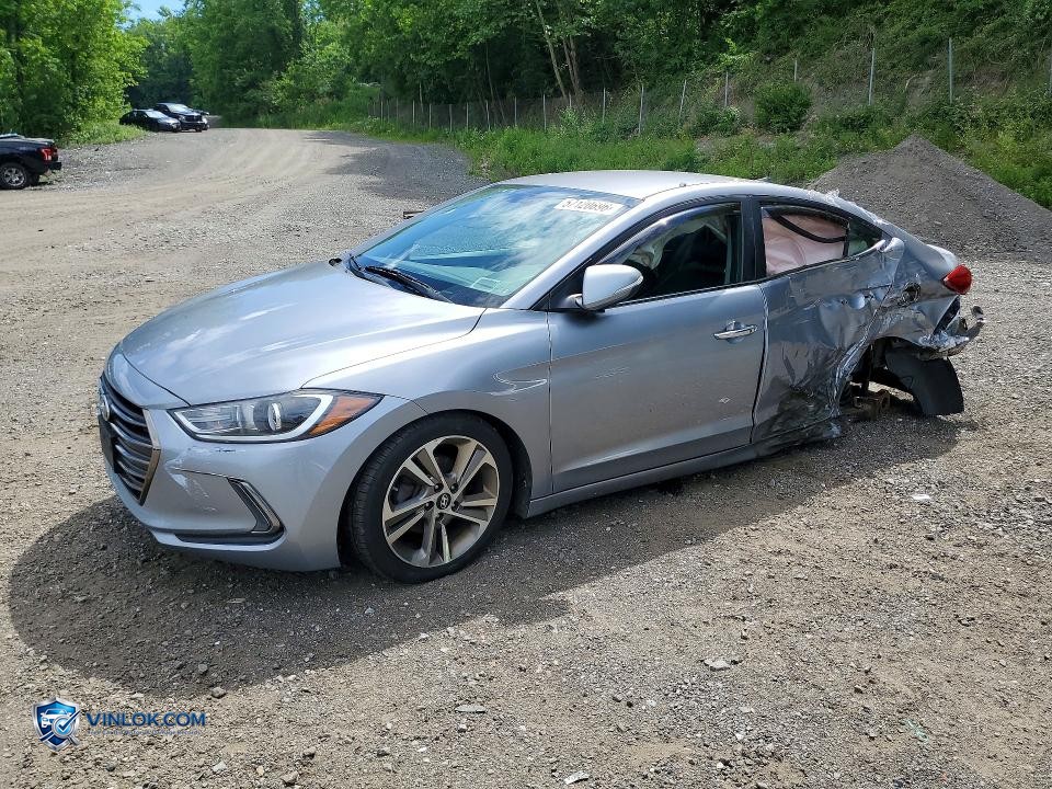 2017 HYUNDAI ELANTRA LIMITED – Lot 57120696 auction photo