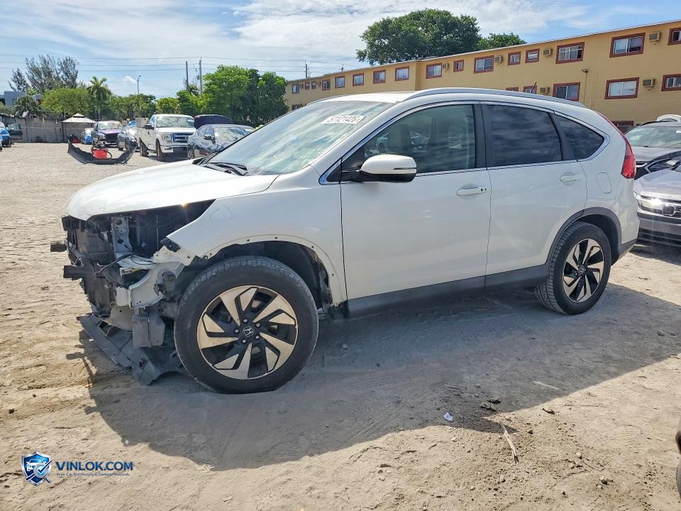 2016 HONDA CR-V TOURING – Lot 57121426 auction photo
