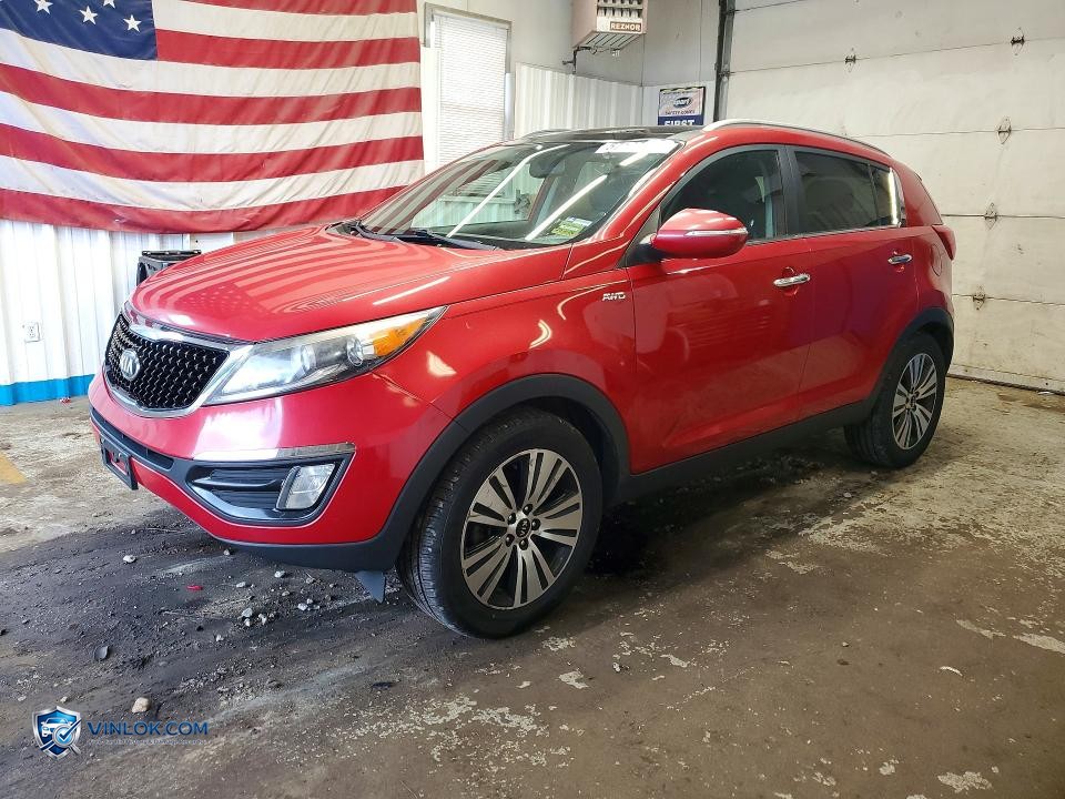 2014 KIA SPORTAGE EX – Lot 57122106 auction photo