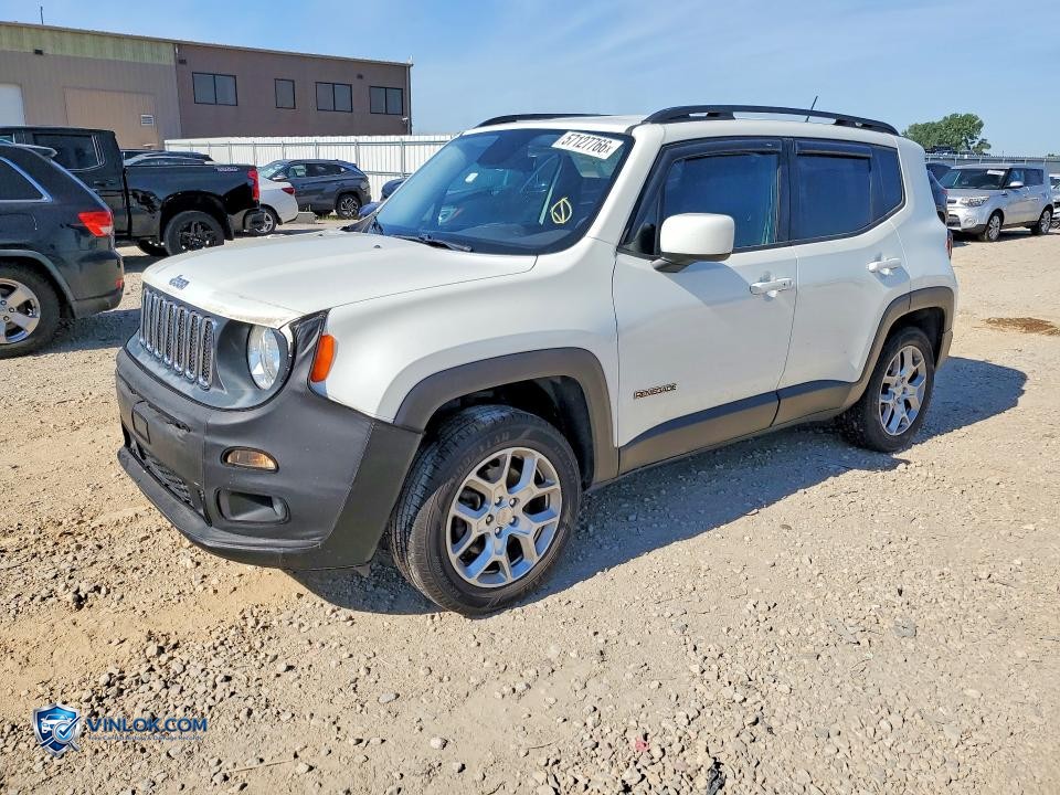 2016 JEEP RENEGADE LATITUDE – Lot 57127766 auction photo