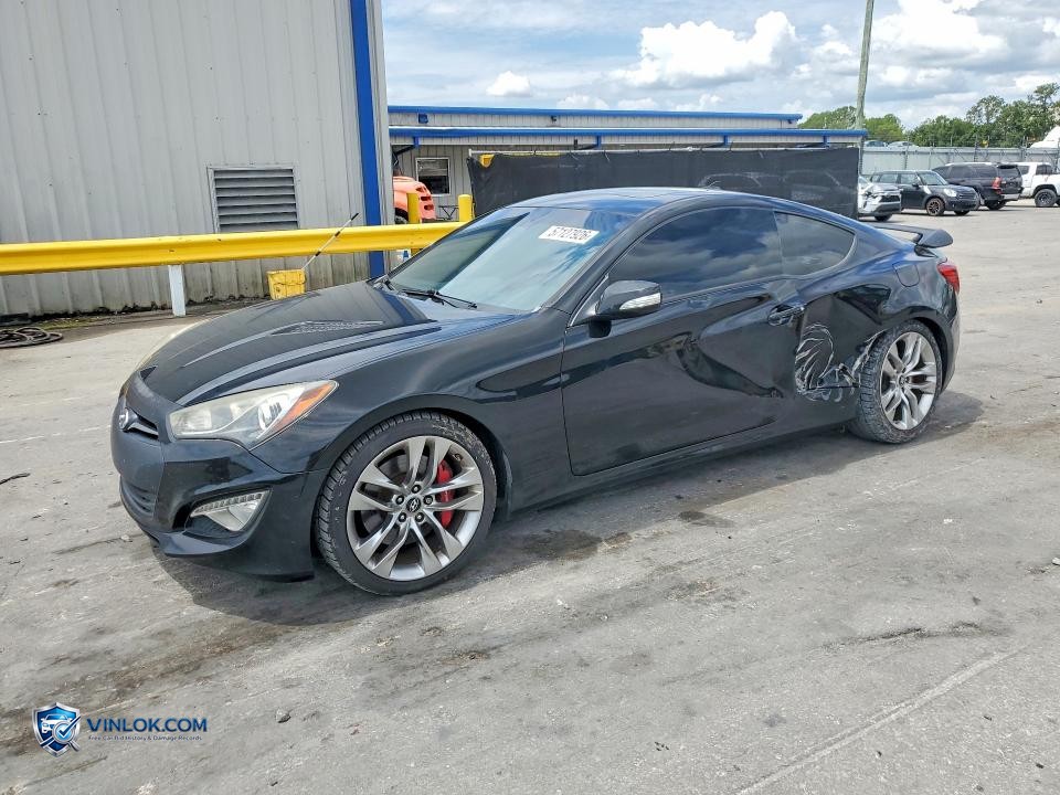 2013 HYUNDAI GENESIS COUPE 3.8L – Lot 57127926 auction photo