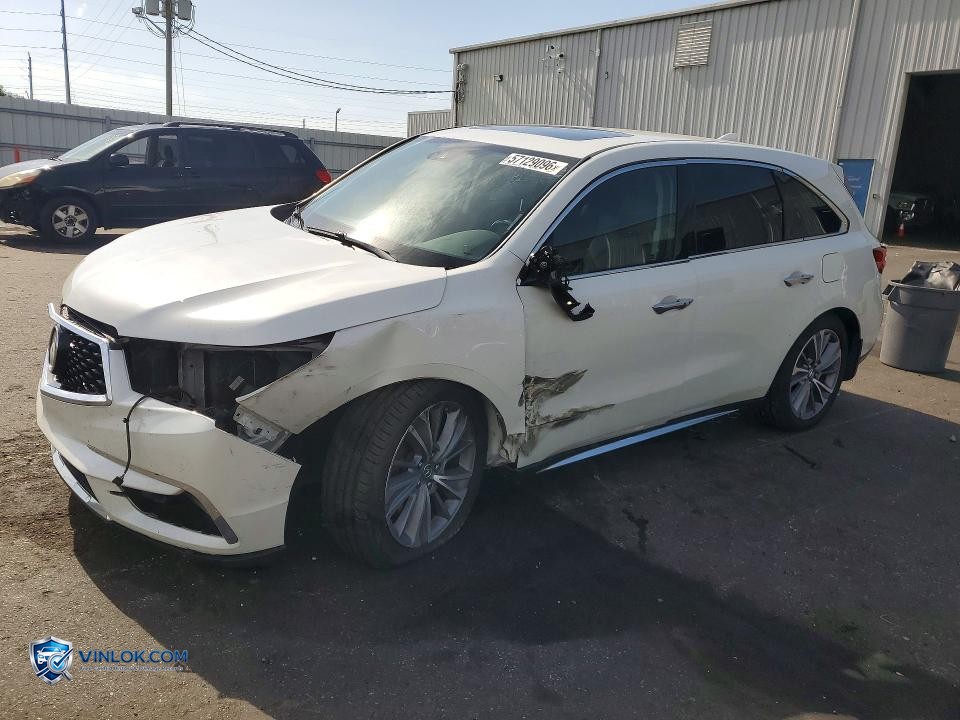 2017 ACURA MDX TECHNOLOGY – Lot 57129096 auction photo