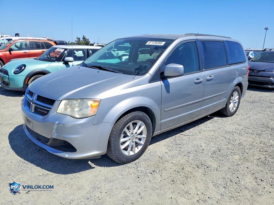 2014 DODGE GRAND CARAVAN SXT – Lot 57129356 auction photo