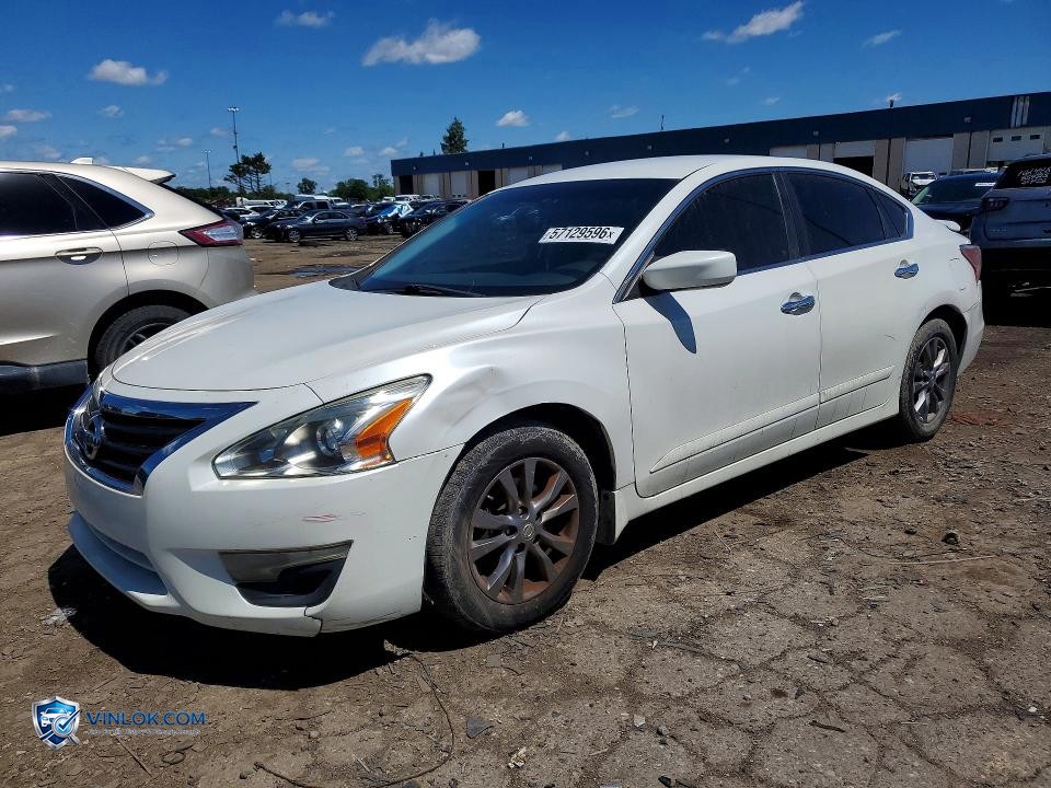 2015 NISSAN ALTIMA 2.5 S – Lot 57129596 auction photo