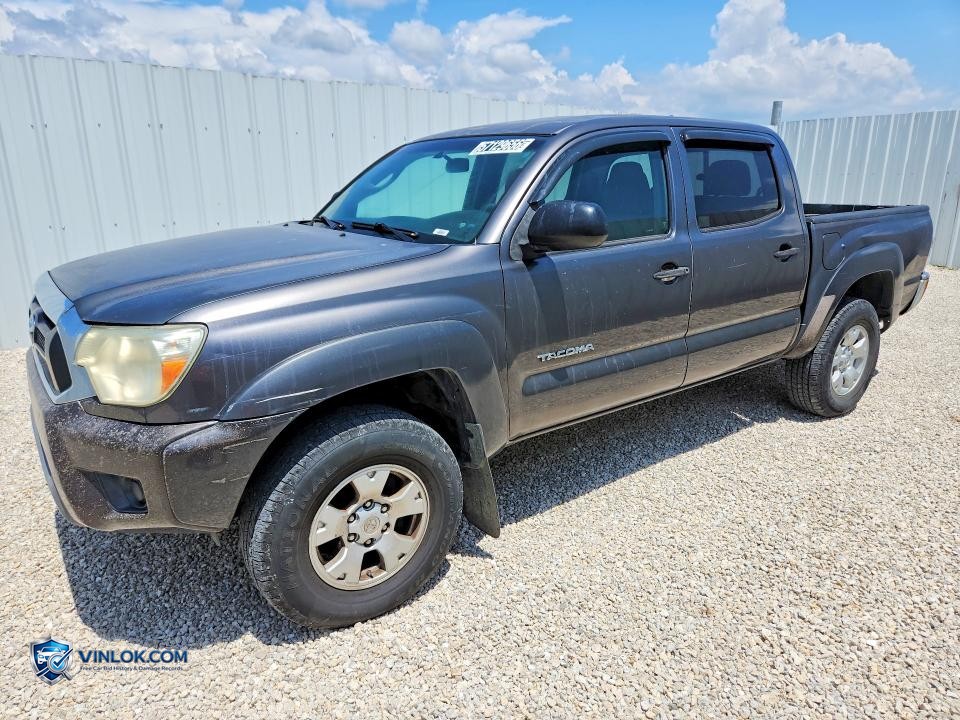 2014 TOYOTA TACOMA DOUBLE CAB – Lot 57129656 auction photo