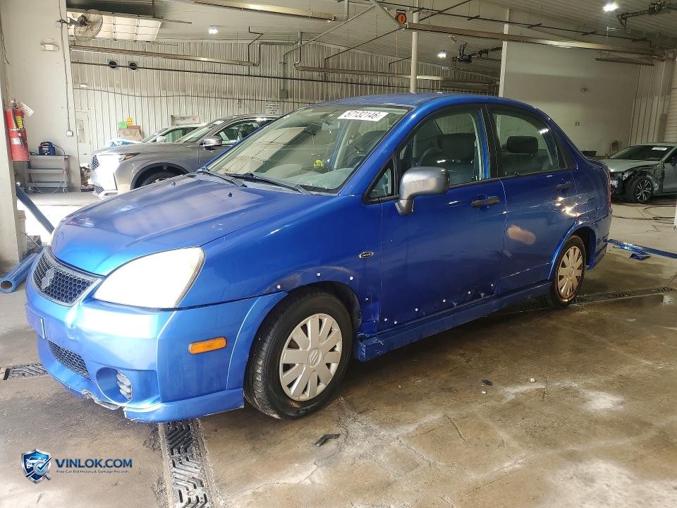 2006 SUZUKI AERIO – Lot 57132146 auction photo