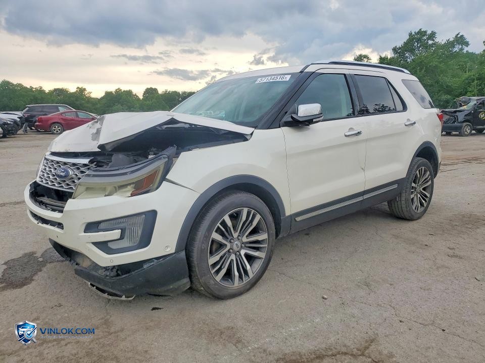 2017 FORD EXPLORER PLATINUM – Lot 57134516 auction photo