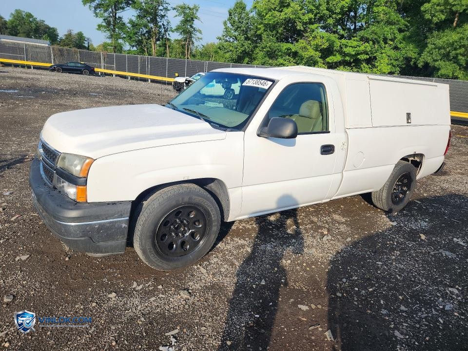 2007 CHEVROLET SILVERADO C1500 CLASSIC – Lot 57138546 auction photo