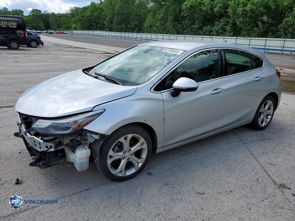 2018 CHEVROLET CRUZE PREMIER – Lot 57140406 auction photo
