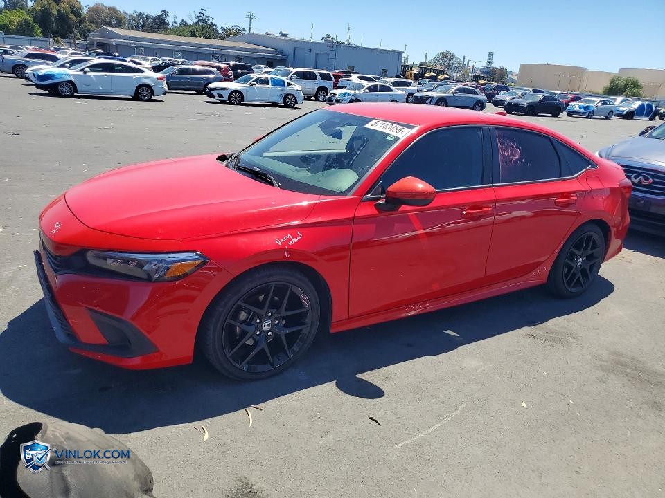2022 HONDA CIVIC SPORT – Lot 57143456 auction photo