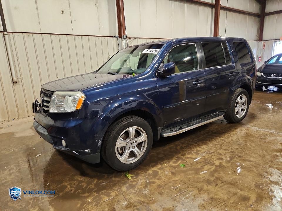 2012 HONDA PILOT EXL – Lot 57144396 auction photo