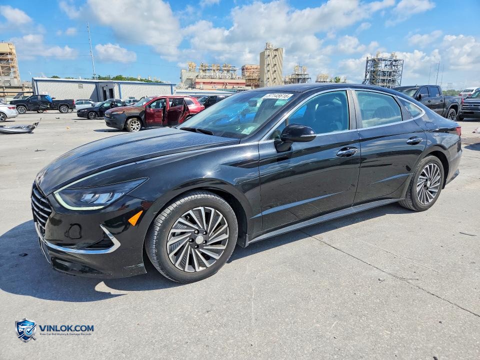 2022 HYUNDAI SONATA HYBRID SEL – Lot 57145616 auction photo