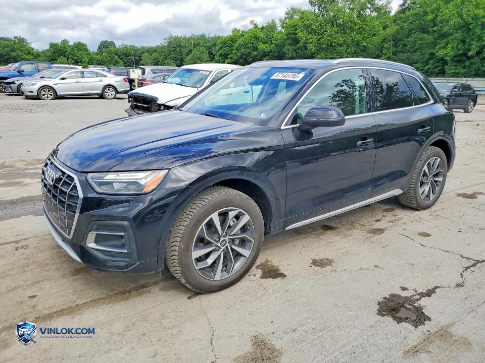 2021 AUDI Q5 PREMIUM PLUS – Lot 57145786 auction photo